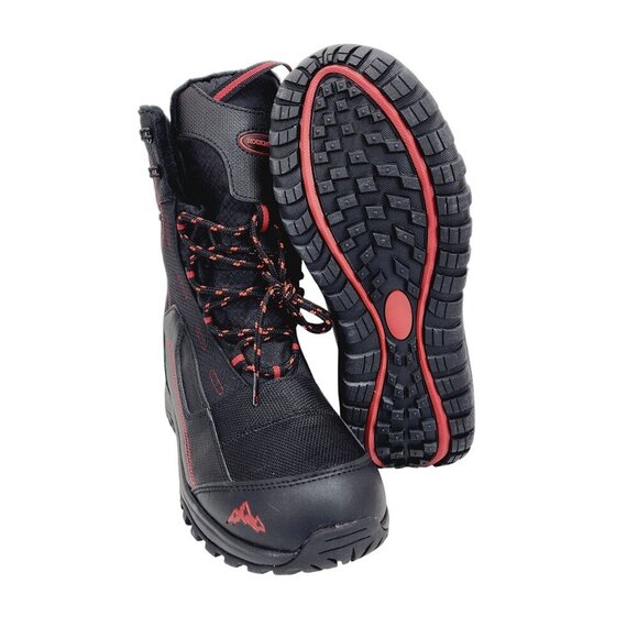 Rockmark Winter Snow Boots Men's Sz 7 Black Outdoor Warm Mid Calf Waterproof New - Picture 14 of 16